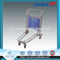 Professional Material Handling Tools 4 wheel folding stainless steel collapsible dolly
